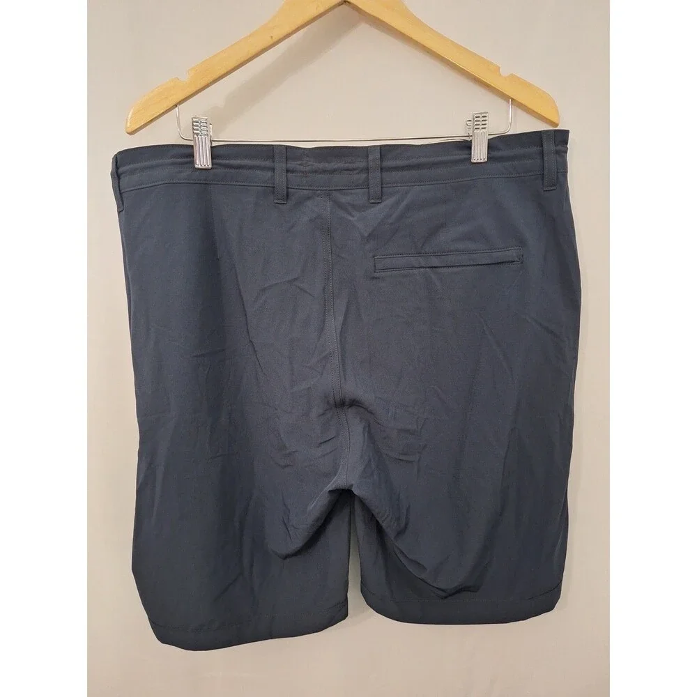 Huckberry Wellen Men's Board Shorts Size 38 Navy Swim Beach Surf Golf Sports